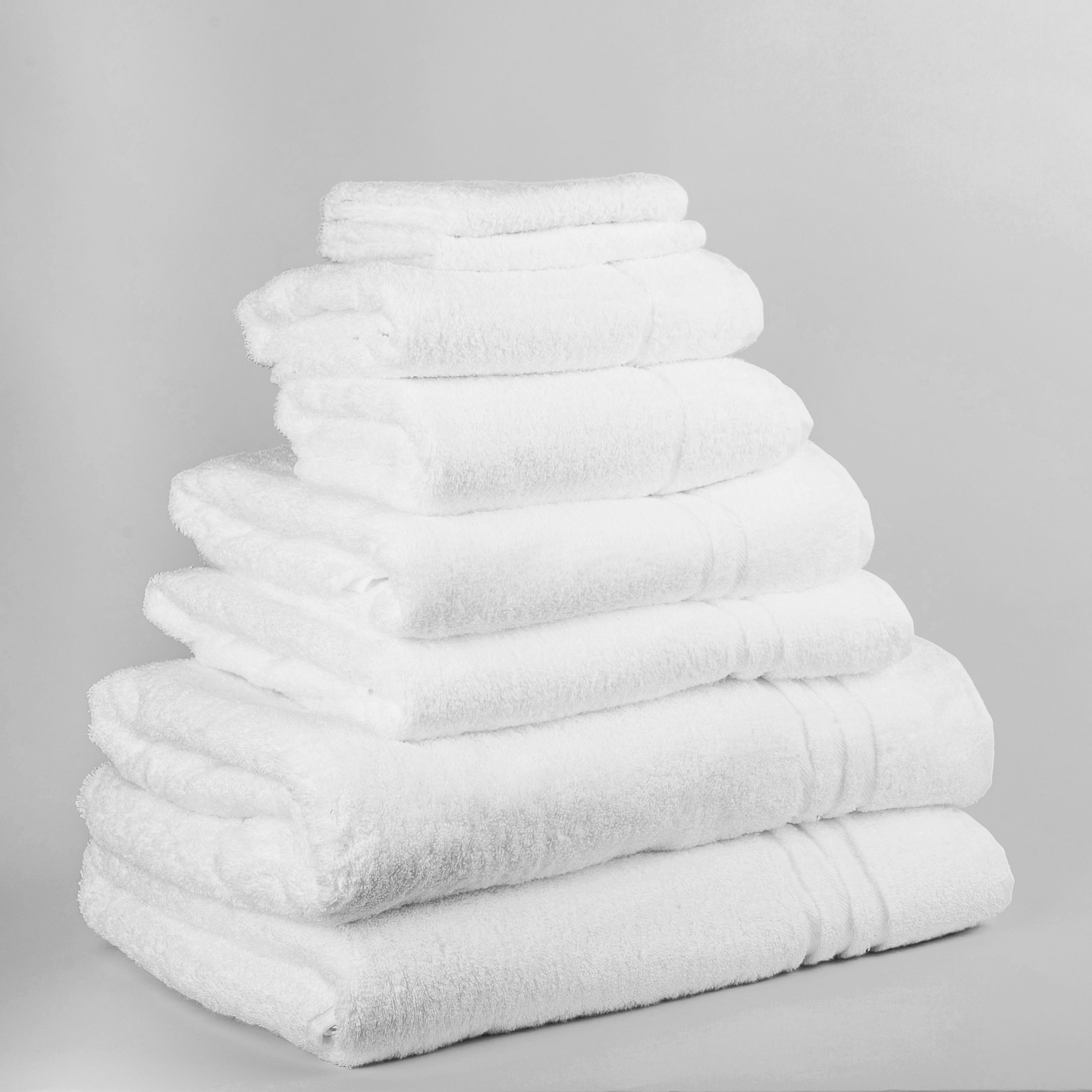 The Big Flufftie' - Hotel Quality Towels, White - LAST REMAINING STOCK -  Yorkshire Linen Beds and More